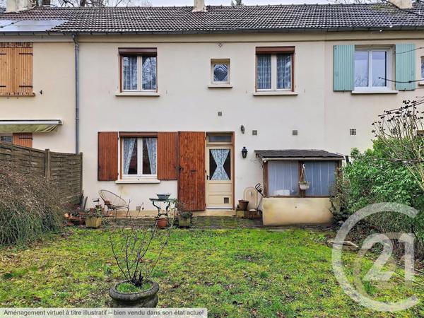 Maison à vendre  3 pièces - 69,42 m2 ST FARGEAU PONTHIERRY - 77