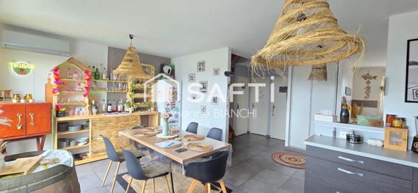 Magnifique T3 en duplex avec grande terrasse