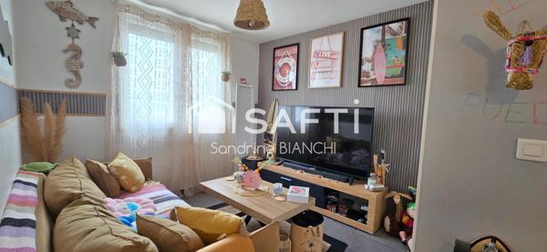 Magnifique T3 en duplex avec grande terrasse