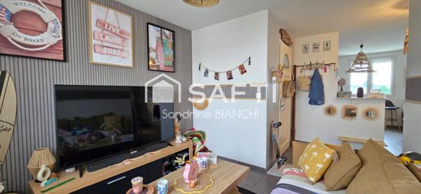 Magnifique T3 en duplex avec grande terrasse