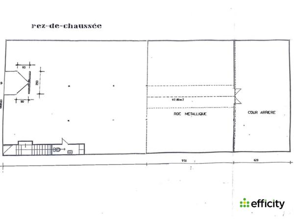 Immeuble 23 pièces - 975 m²