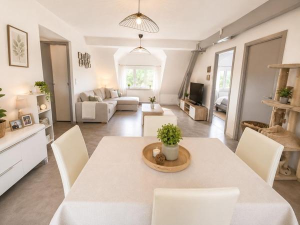 Superbe appartement F3 entièrement rénové