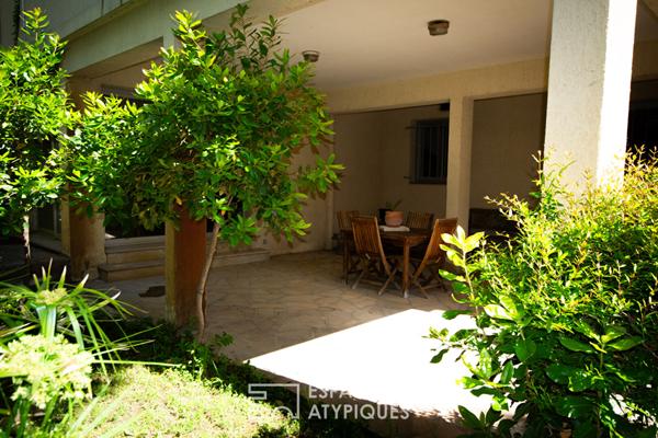 Maison contemporaine à l’architecture atypique