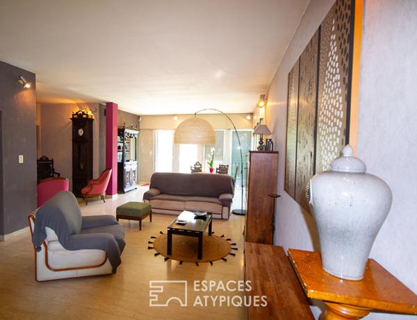 Maison contemporaine à l’architecture atypique