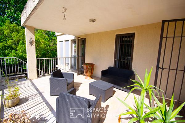 Maison contemporaine à l’architecture atypique