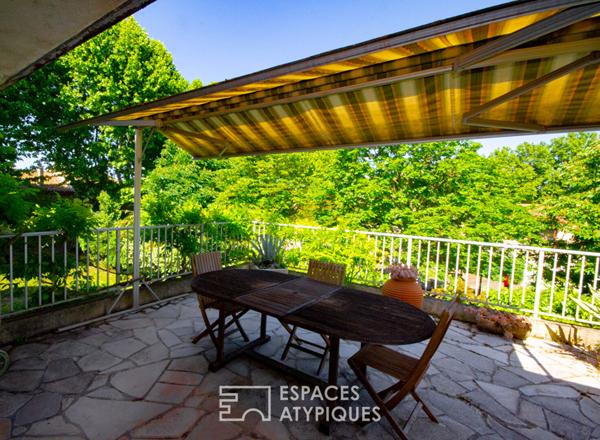 Maison contemporaine à l’architecture atypique