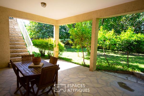 Maison contemporaine à l’architecture atypique