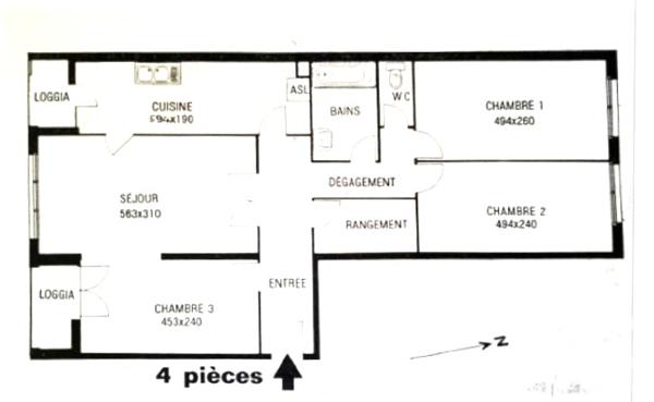 Appartement à vendre 4 pièces 84 m² Pantin