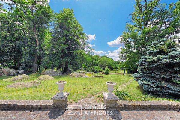 Un domaine rare de 5 hectares en lisière de forêt