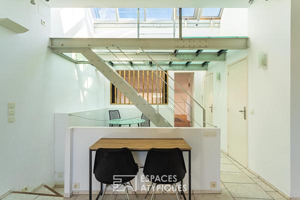 Loft en centre ville avec vue sur Porquerolles