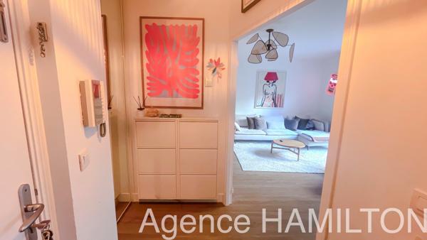 Garches mairie, beau T4 occupé avec parking, terrasse et jardin Garches