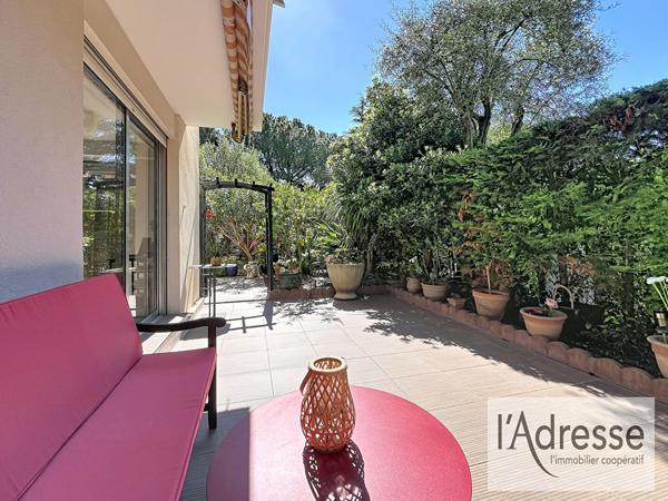 Appartement Antibes 3/4 pièces en RDJ