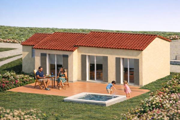 Villa individuelle plain-pied Olmeta Di Tuda 4 pièces 76 m2 - terrain 740 m2