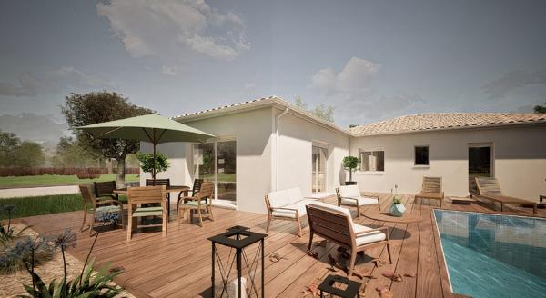 Cestas Gazinet et Rejouit Nouveauté ! Terrains à bâtir avec maison neuve ref Terrains Cestas , Cestas