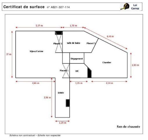 Appartement 2 pièces - 44000 Nantes