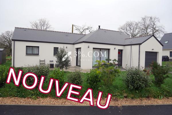 MAISON 4 CH de 2022 Plain-pied 104 m² avec Garage sur Terrain 486 m² Savenay (44260)
