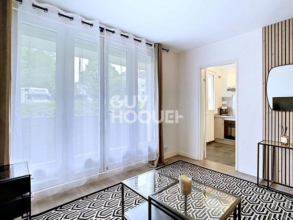 Appartement T1 meublé de 31.13 m², loggia, parking et cave, à louer à Crépy-en-Valois.