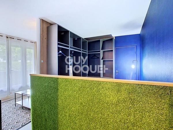 Appartement T1 meublé de 31.13 m², loggia, parking et cave, à louer à Crépy-en-Valois.