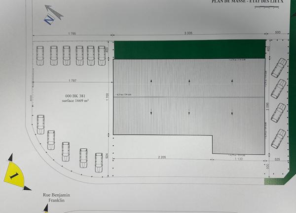 Local commercial Moissac 178 m2