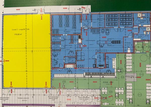 Local commercial Moissac 178 m2