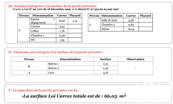 Appartement à vendre 3 pièces 66 m² Deuil-la-Barre