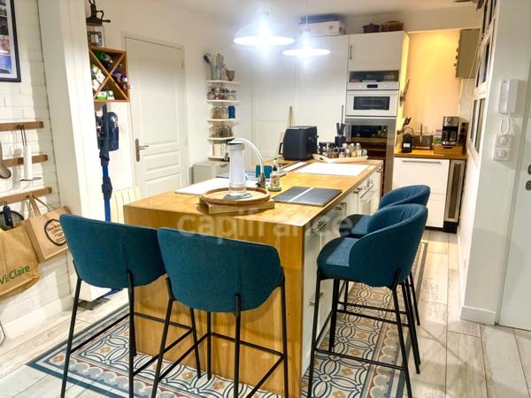 *Sainte-Anne/Coty* maison de plain-pied de 113 m², trois chambres, deux salle de bain et terrasse de 45 m²