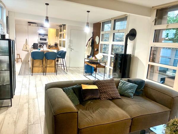 *Sainte-Anne/Coty* maison de plain-pied de 113 m², trois chambres, deux salle de bain et terrasse de 45 m²