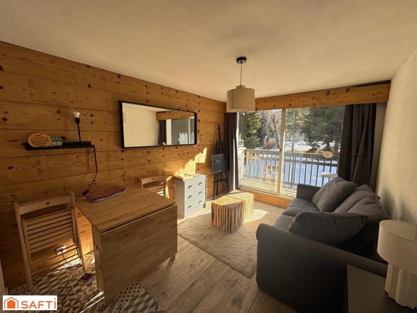 Studio cosy avec coin montagne pied de pistes Serre-Chevalier