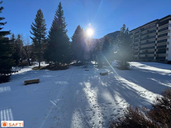 Studio cosy avec coin montagne pied de pistes Serre-Chevalier