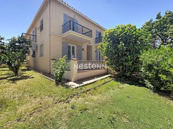 Grand appartement de 4 pièces en RDC d'une petite copropriété sur Argelès sur mer