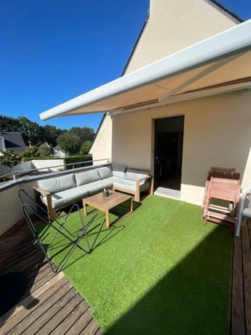 SAINT-ANDRÉ-DES-EAUX-APPARTEMENT T2 DE 39M2-TERRASSE DE 23M2-PARC ET PISCINE-CALME