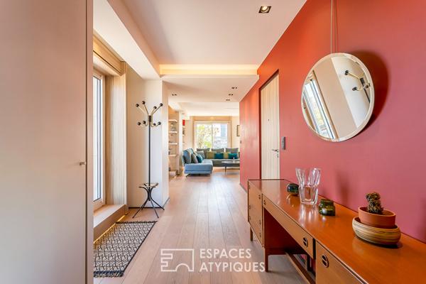 Toit terrasse avec une vue unique sur la capitale des Gaules