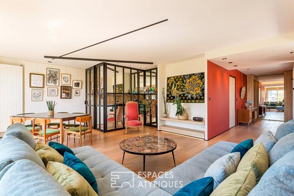 Toit terrasse avec une vue unique sur la capitale des Gaules