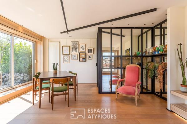 Toit terrasse avec une vue unique sur la capitale des Gaules