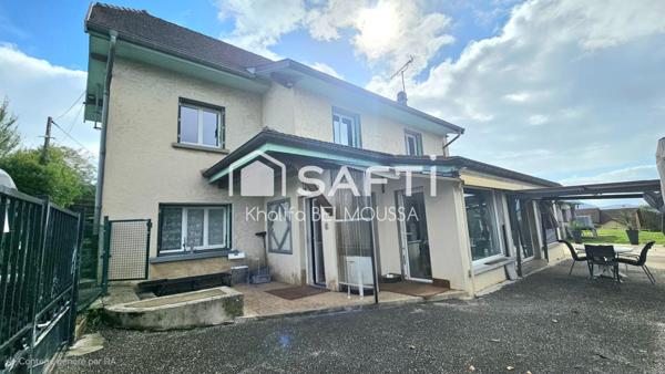 Belley – Maison d’architecte sur terrain de 3 200 m²