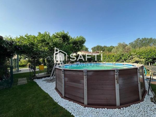 SAINT-LYS - Jolie maison T4 sur une parcelle de 708 m2, idéalement située !