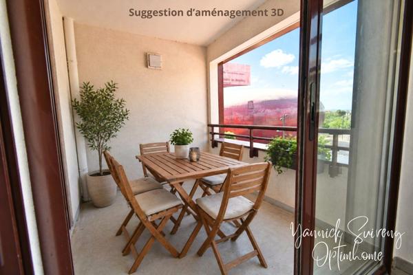 APPARTEMENT T3 - TERRASSE ET PARKING / ESPACE MÉDITERRANÉE - PERPIGNAN (66000)