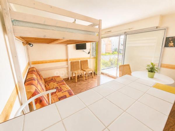 Studio 23 m² – Résidence sécurisée avec piscine et ascenseur  LE CAP D'AGDE (34)