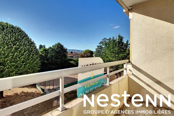 A vendre: Appartement T3 avec garage, balcons et cave - 69220 BELLEVILLE EN BEAUJOLAIS
