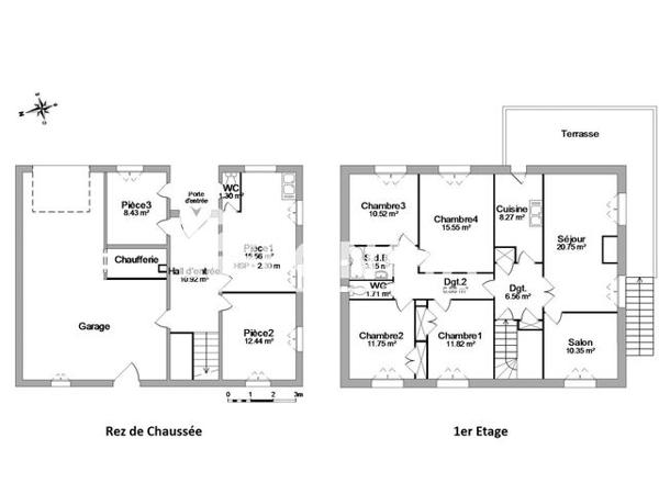 Location Maison 7 pièces 155.96 m² - 7 CHEMIN DE CLAIRFOND Charmes 07800