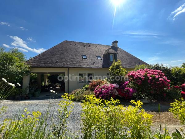 Maison 178 m2 - Gonneville sur honfleur - 4 chambres - sous sol complet - garage - 2 079 m2 terrain - jardin - terrasse - Veranda