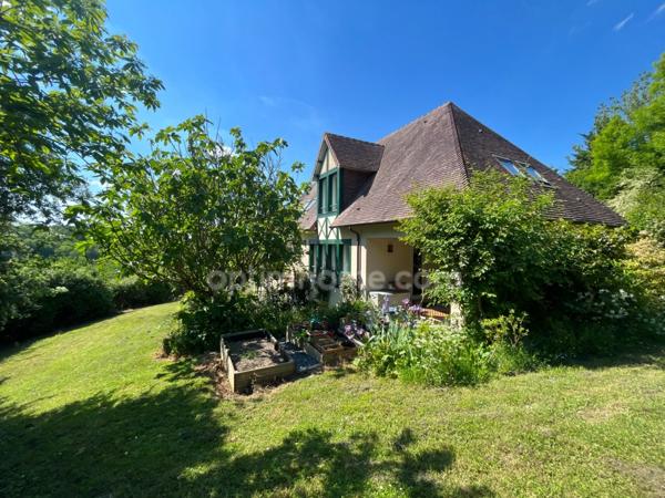 Maison 178 m2 - Gonneville sur honfleur - 4 chambres - sous sol complet - garage - 2 079 m2 terrain - jardin - terrasse - Veranda