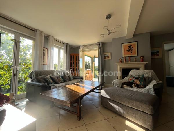 Maison 178 m2 - Gonneville sur honfleur - 4 chambres - sous sol complet - garage - 2 079 m2 terrain - jardin - terrasse - Veranda