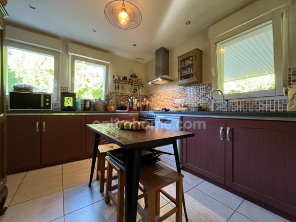 Maison 178 m2 - Gonneville sur honfleur - 4 chambres - sous sol complet - garage - 2 079 m2 terrain - jardin - terrasse - Veranda