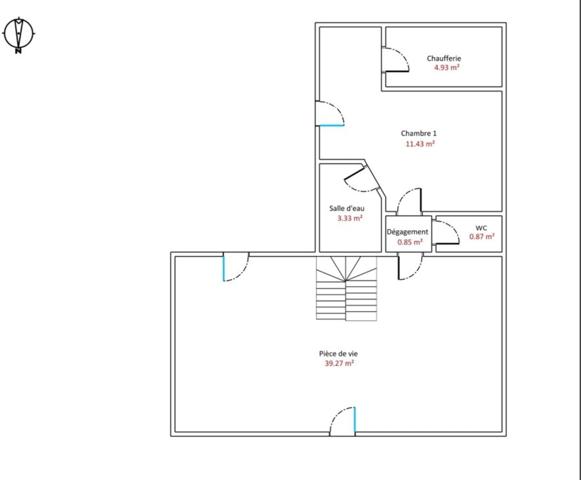 Maison à vendre 6 pièces COMBRIT (29)