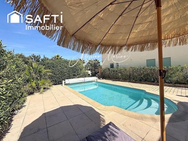 VILLA VUE MER AVEC PISCINE - SAINT AYGULF  (83370)