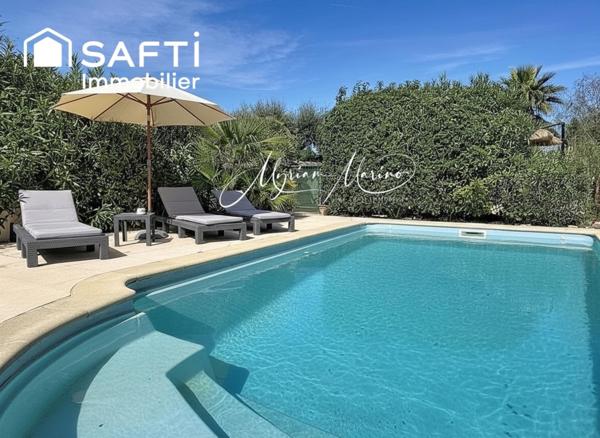 VILLA VUE MER AVEC PISCINE - SAINT AYGULF  (83370)