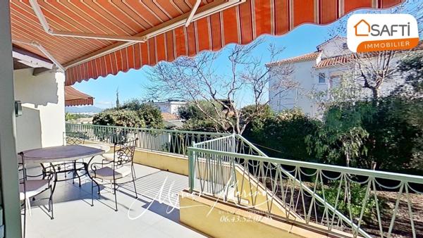 VILLA VUE MER AVEC PISCINE - SAINT AYGULF  (83370)