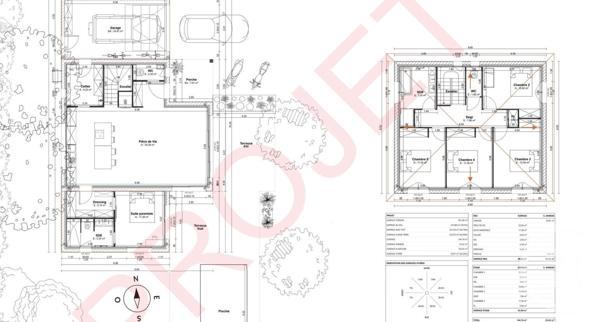 Terrain à vendre  590 m2 BORDEAUX - 33