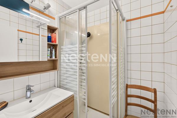 VENTE SAINT-BRIEUC  QUARTIER SAINT-MICHEL  APPARTEMENT RÉNOVÉ AVEC GRANDE TERRASSE ET STUDIO INDÉPENDANT
